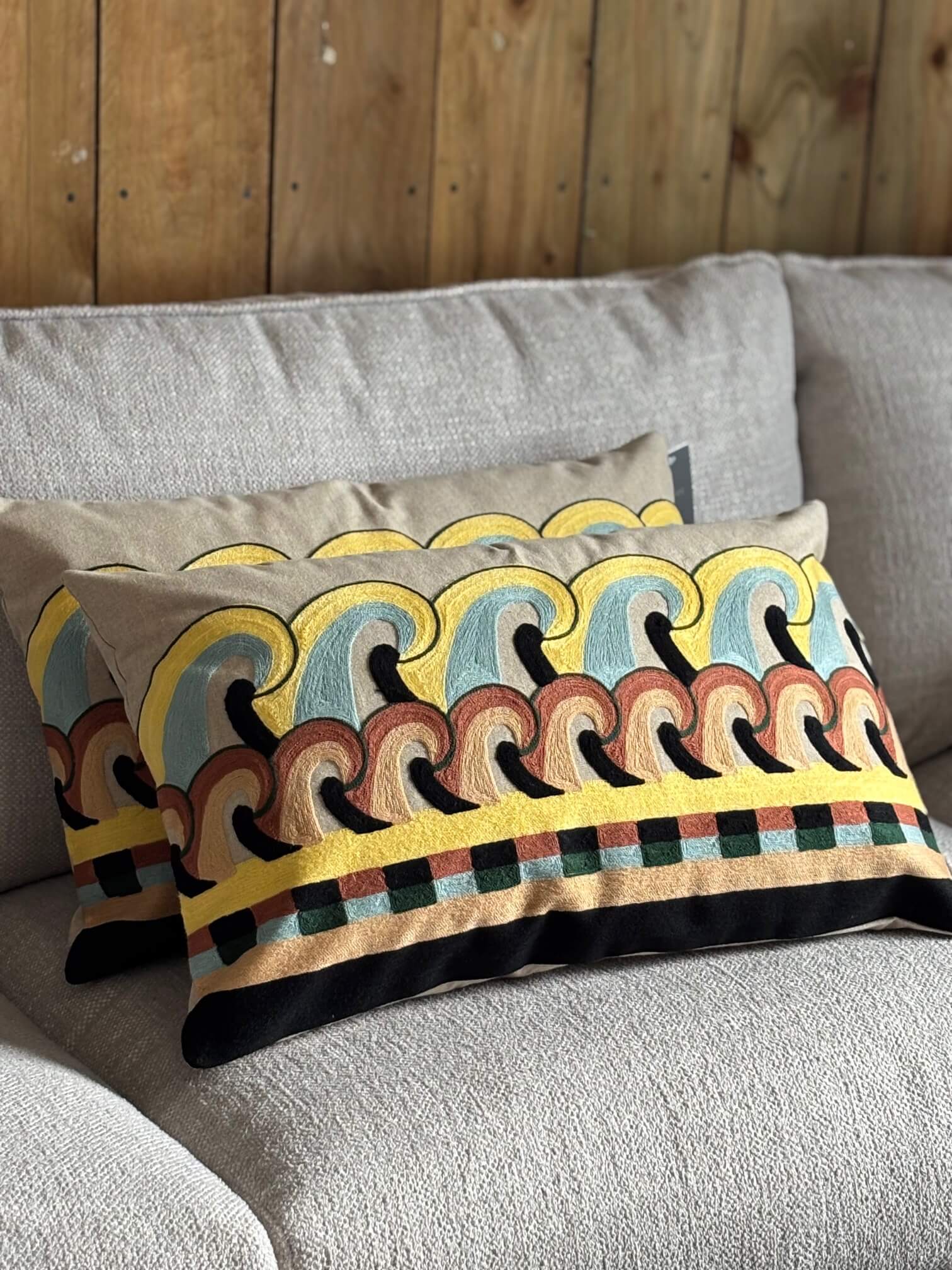 Coussin déco salon — KanapM Pornic